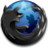 Black Firefox Icon